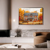 Landscape 403 Canvas Art 18" x 24" / 45 x 60 cm / Black
