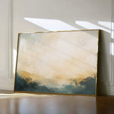 Abstract 404 Canvas Art 18" x 24" / 45 x 60 cm / Black