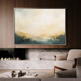 Abstract 404 Canvas Art 18" x 24" / 45 x 60 cm / Black