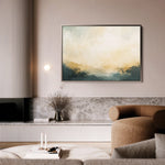 Abstract 404 Canvas Art 18" x 24" / 45 x 60 cm / Black