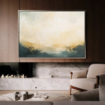 Abstract 404 Canvas Art 60 x 40 cm / Black