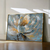 Floral 404 Canvas Art 18" x 24" / 45 x 60 cm / Black