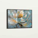 Floral 404 Canvas Art 18" x 24" / 45 x 60 cm / Black