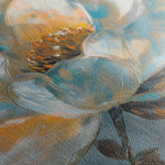 Floral 404 Canvas Art 18" x 24" / 45 x 60 cm / Black