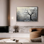 Landscape 404 Canvas Art 18" x 24" / 45 x 60 cm / Black
