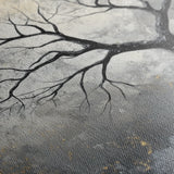Landscape 404 Canvas Art 18" x 24" / 45 x 60 cm / Black