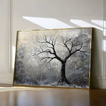 Landscape 404 Canvas Art 60 x 40 cm / Black