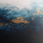 Abstract 405 Canvas Art 60 x 40 cm / Black