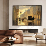 Landscape 405 Canvas Art 18" x 24" / 45 x 60 cm / Black