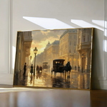 Landscape 405 Canvas Art 60 x 40 cm / Black