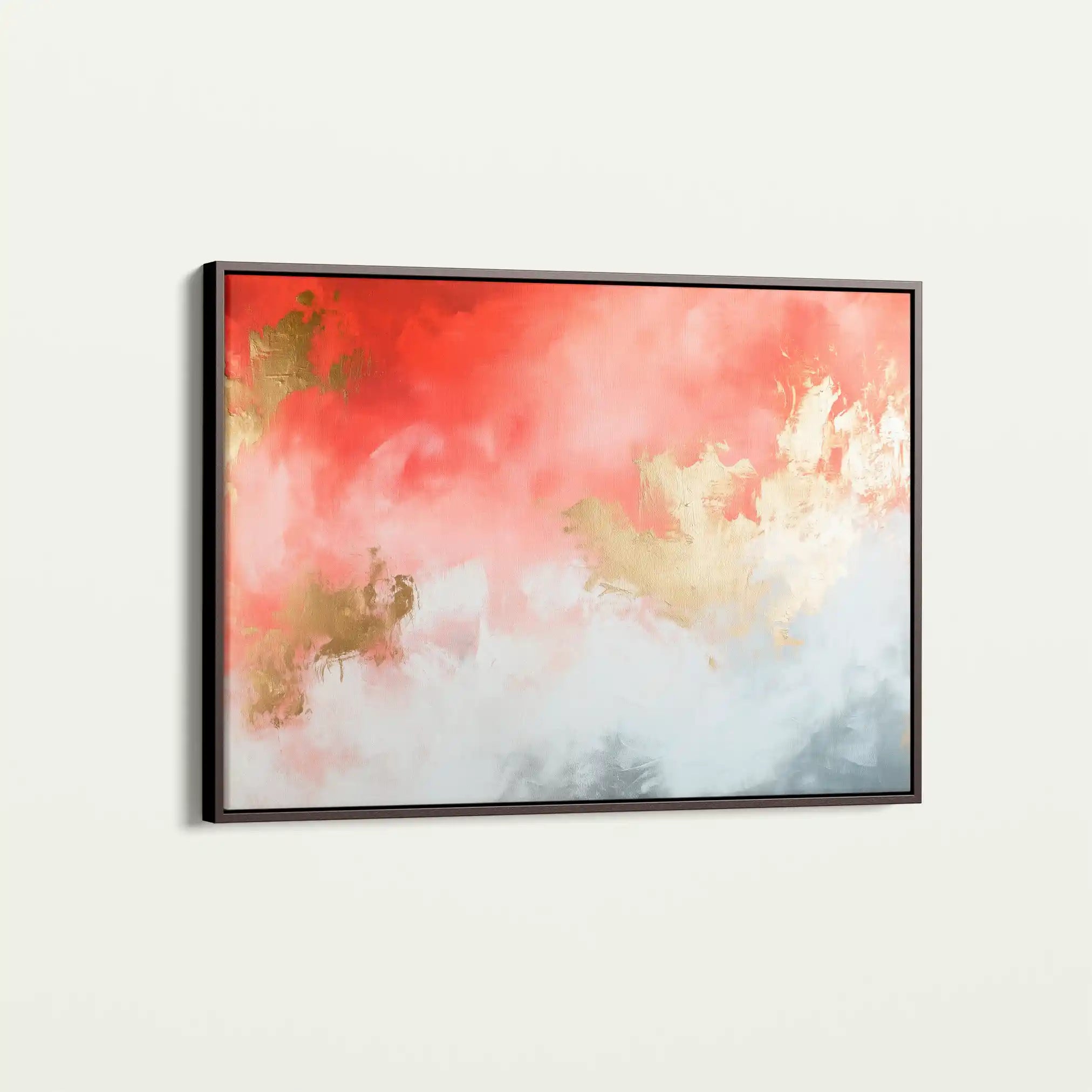 Abstract 406 Canvas Art 60 x 40 cm / Black
