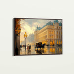Landscape 406 Canvas Art 18" x 24" / 45 x 60 cm / Black