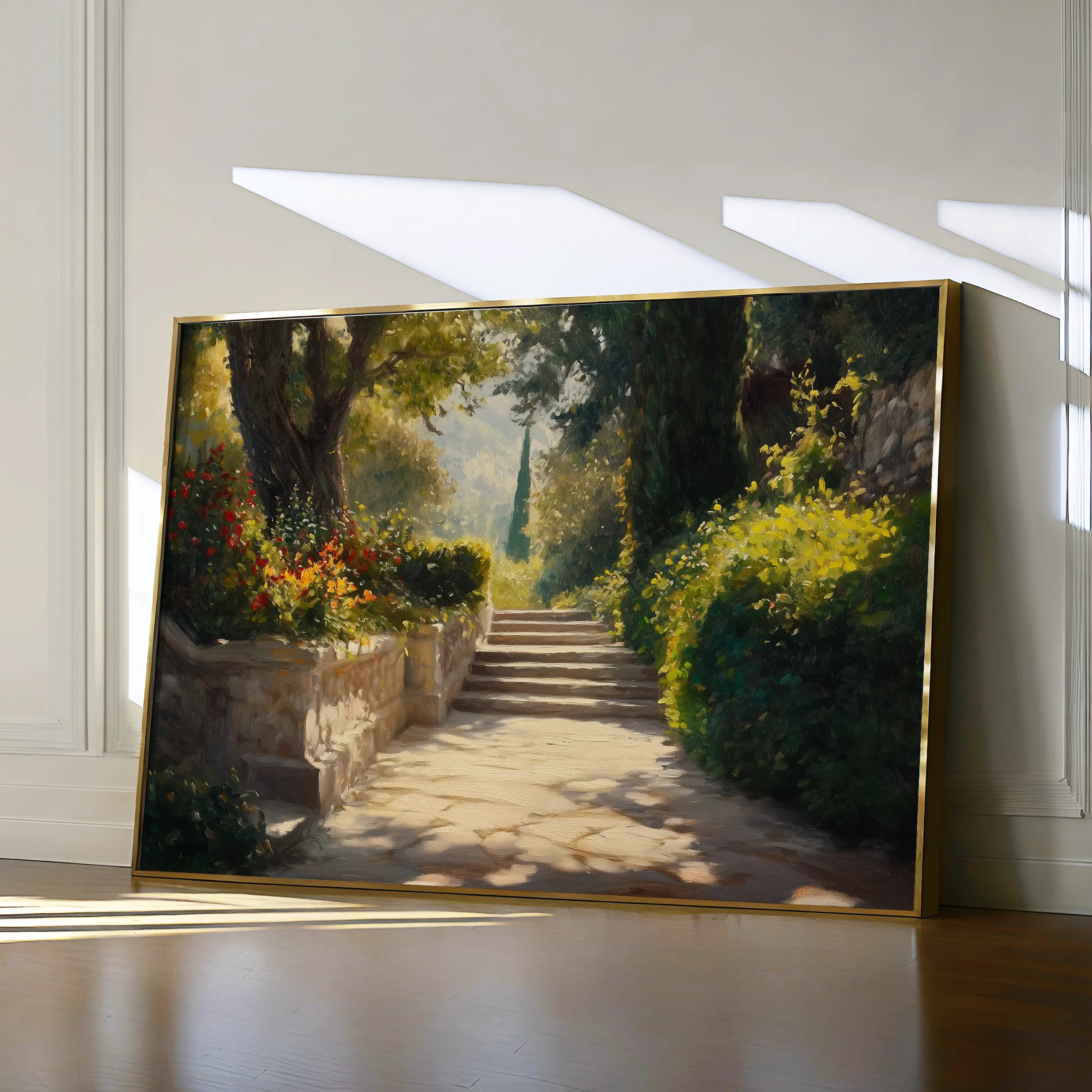 Landscape 407 Canvas Art 18" x 24" / 45 x 60 cm / Black