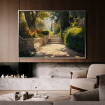 Landscape 407 Canvas Art 18" x 24" / 45 x 60 cm / Black