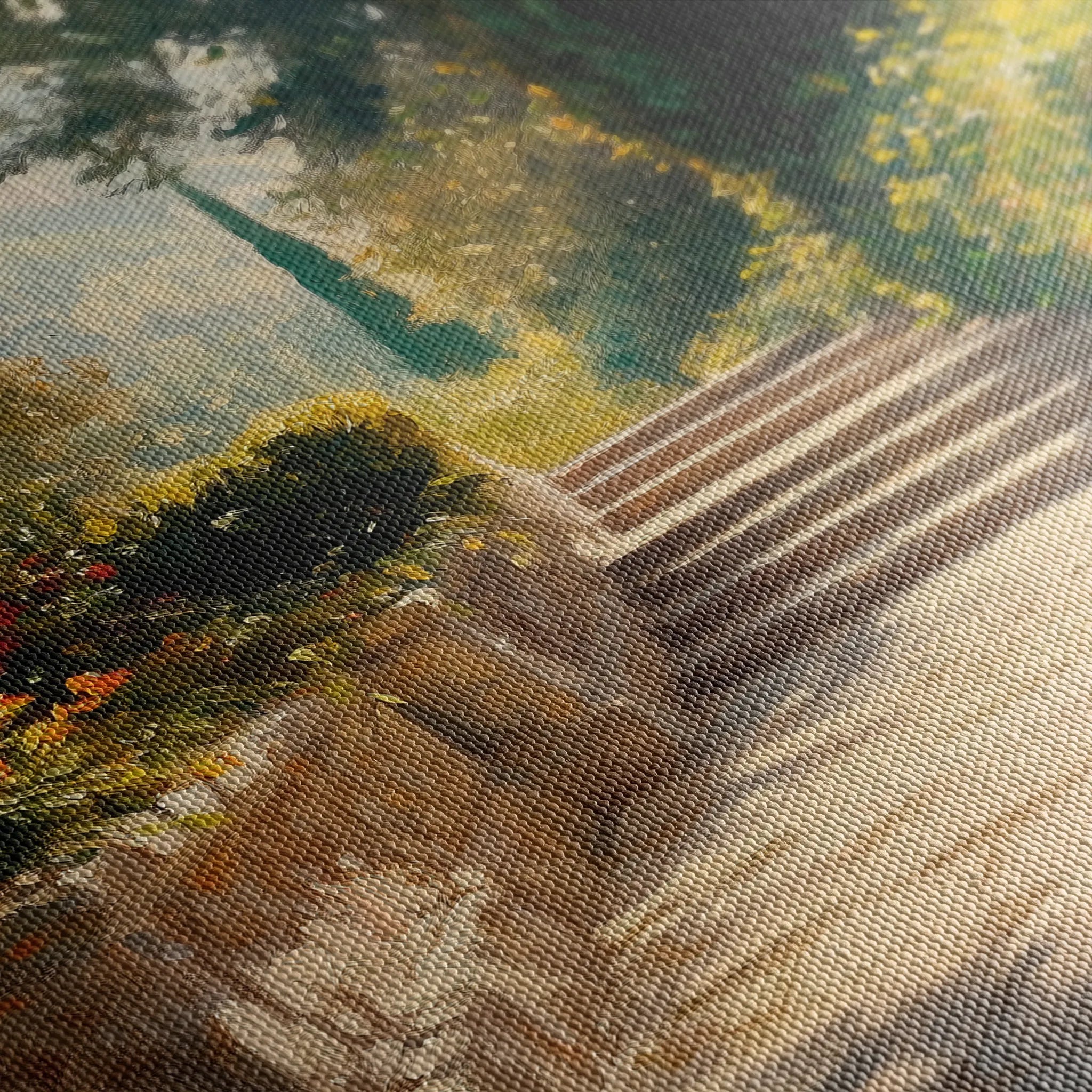 Landscape 407 Canvas Art 18" x 24" / 45 x 60 cm / Black