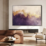 Abstract 408 Canvas Art 18" x 24" / 45 x 60 cm / Black