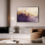 Abstract 408 Canvas Art 18" x 24" / 45 x 60 cm / Black