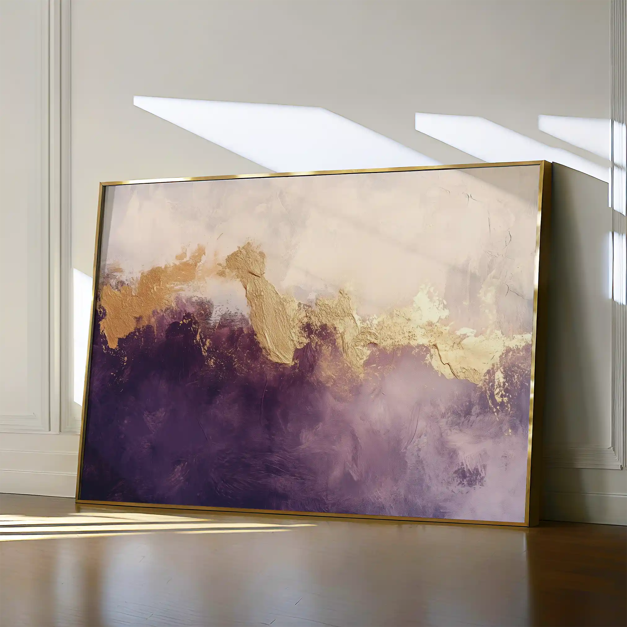 Abstract 408 Canvas Art 60 x 40 cm / Black