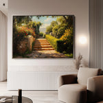 Landscape 408 Canvas Art 18" x 24" / 45 x 60 cm / Black