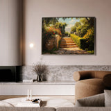 Landscape 408 Canvas Art 18" x 24" / 45 x 60 cm / Black