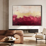 Abstract 409 Canvas Art 18" x 24" / 45 x 60 cm / Black