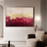 Abstract 409 Canvas Art 18" x 24" / 45 x 60 cm / Black