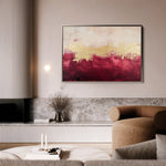 Abstract 409 Canvas Art 18" x 24" / 45 x 60 cm / Black