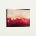 Abstract 409 Canvas Art 18" x 24" / 45 x 60 cm / Black