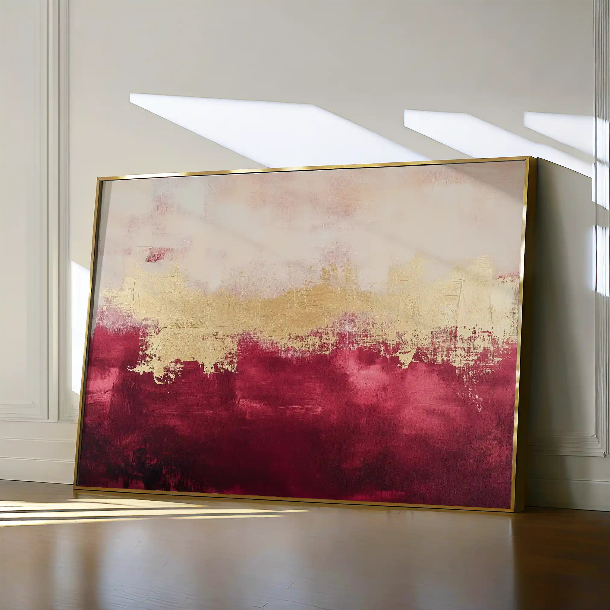 Abstract 409 Canvas Art 60 x 40 cm / Black