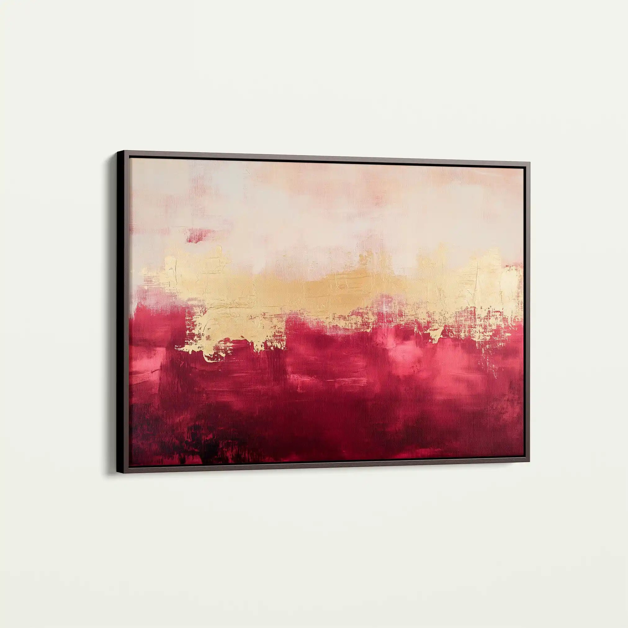 Abstract 409 Canvas Art 60 x 40 cm / Black