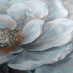 Floral 409 Canvas Art 60 x 40 cm / Black