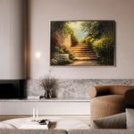 Landscape 409 Canvas Art 18" x 24" / 45 x 60 cm / Black