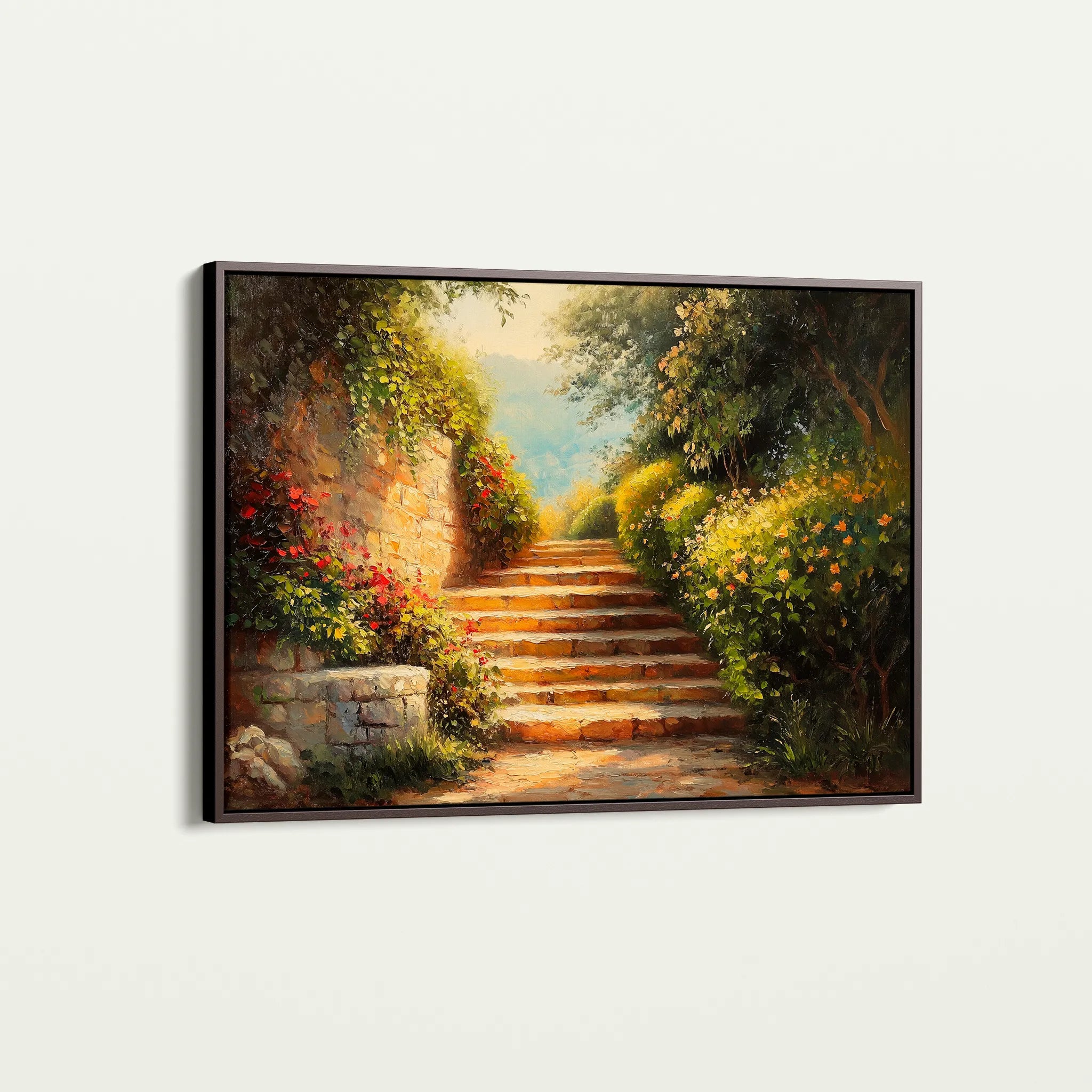 Landscape 409 Canvas Art 18" x 24" / 45 x 60 cm / Black