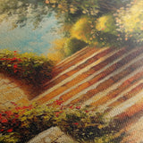 Landscape 409 Canvas Art 18" x 24" / 45 x 60 cm / Black
