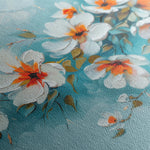 Floral 410 Canvas Art 18" x 24" / 45 x 60 cm / Black