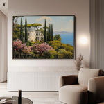 Landscape 410 Canvas Art 18" x 24" / 45 x 60 cm / Black