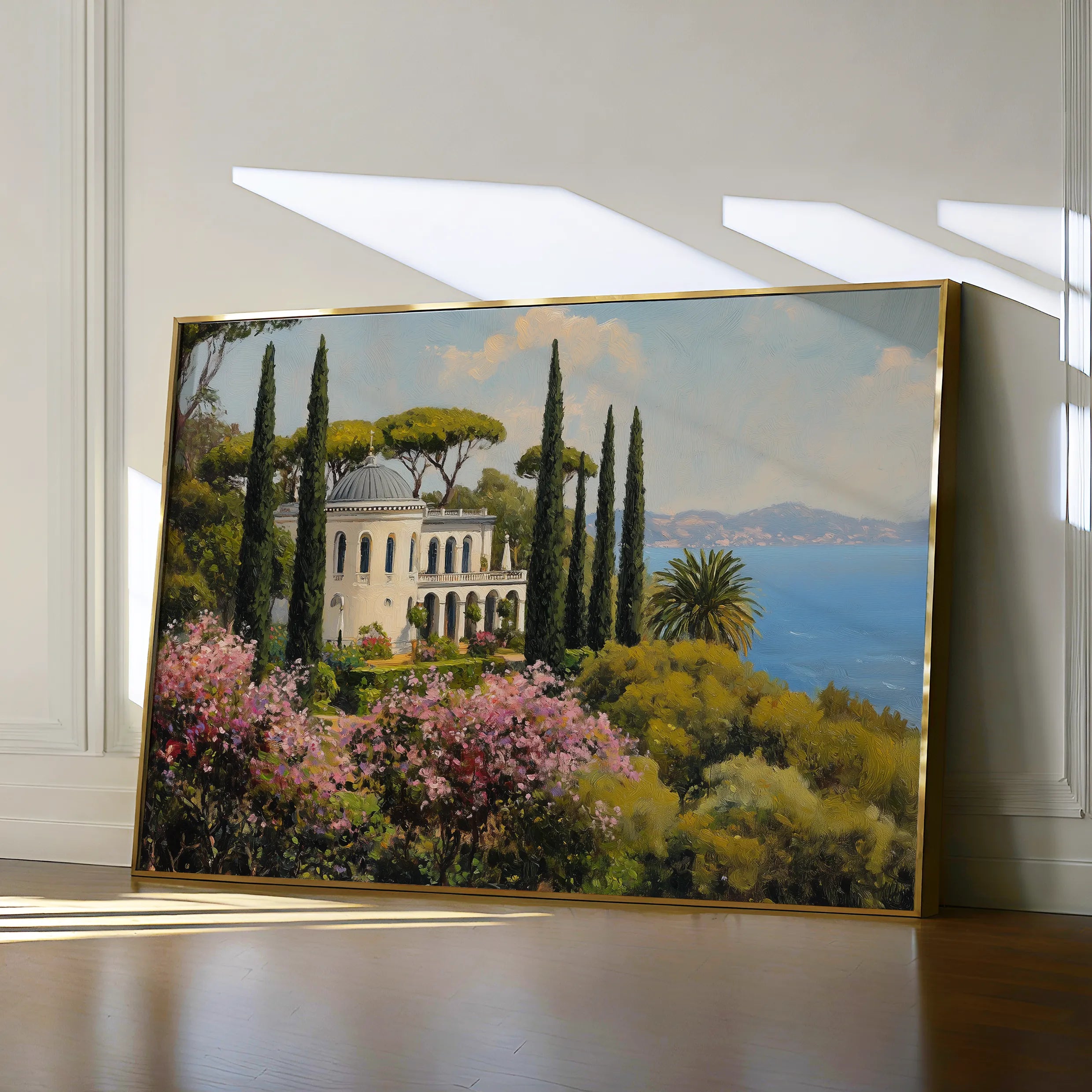 Landscape 410 Canvas Art 18" x 24" / 45 x 60 cm / Black
