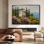 Landscape 410 Canvas Art 18" x 24" / 45 x 60 cm / Black