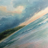 Landscape 411 Canvas Art 16" x 16" / 40 x 40 cm / Black