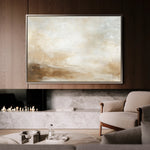 Abstract 412 Canvas Art 18" x 24" / 45 x 60 cm / Black