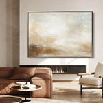 Abstract 412 Canvas Art 18" x 24" / 45 x 60 cm / Black
