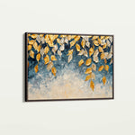 Floral 412 Canvas Art 18" x 24" / 45 x 60 cm / Black