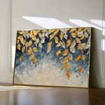 Floral 412 Canvas Art 60 x 40 cm / Black