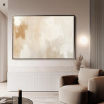 Abstract 413 Canvas Art 18" x 24" / 45 x 60 cm / Black