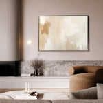 Abstract 413 Canvas Art 18" x 24" / 45 x 60 cm / Black