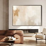 Abstract 413 Canvas Art 60 x 40 cm / Black