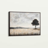 Landscape 413 Canvas Art 18" x 24" / 45 x 60 cm / Black