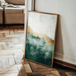 Abstract 414 Canvas Art 18" x 24" / 45 x 60 cm / Black