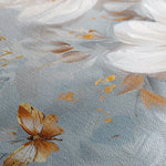 Floral 414 Canvas Art 18" x 24" / 45 x 60 cm / Black