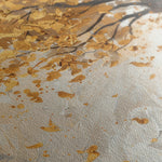 Floral 415 Canvas Art 18" x 24" / 45 x 60 cm / Black